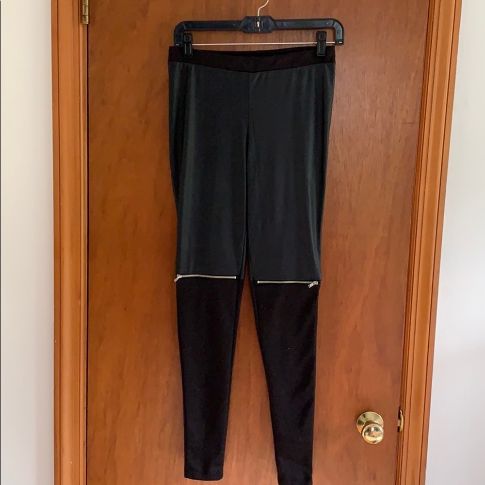 Leather leggings